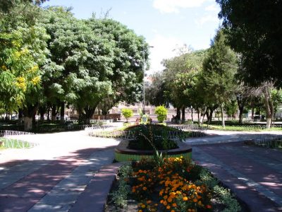Plaza principal de Vinto &#8211; Cochabamba