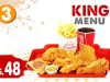 King menu